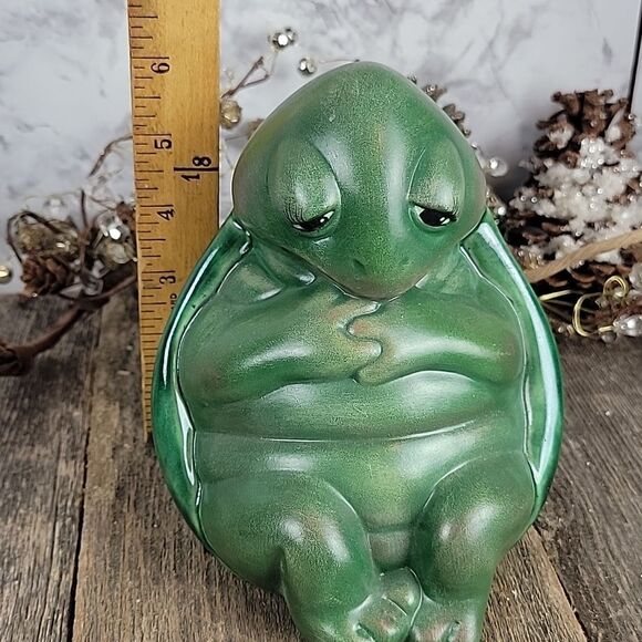 Vintage 70s Gare ceramic turtle - Picture 6 of 8